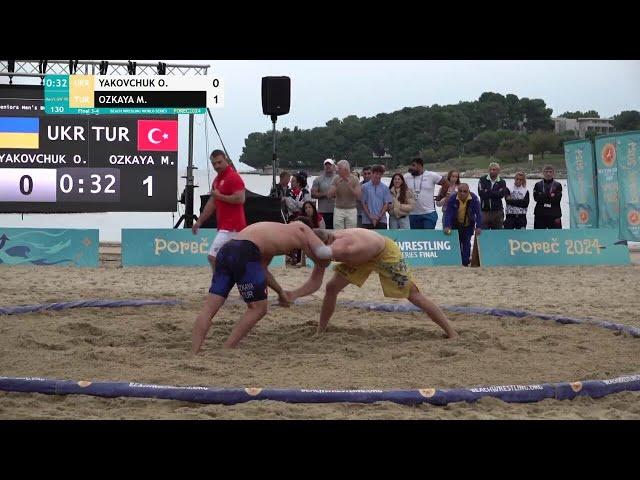 Oleksii YAKOVCHUK (UKR) vs. Mahmut Seyfi OZKAYA (TUR) • Final 3-4 • Men's BW 90Kg