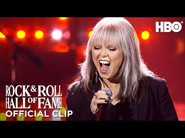 Pat Benatar & Neil Giraldo Perform "Love Is A Battlefield" | Rock and Roll Hall of Fame 2022 | HBO