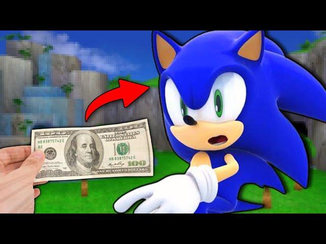 $100 If You Can Voice Sonic (ft. SnapCube & DollipDaze)