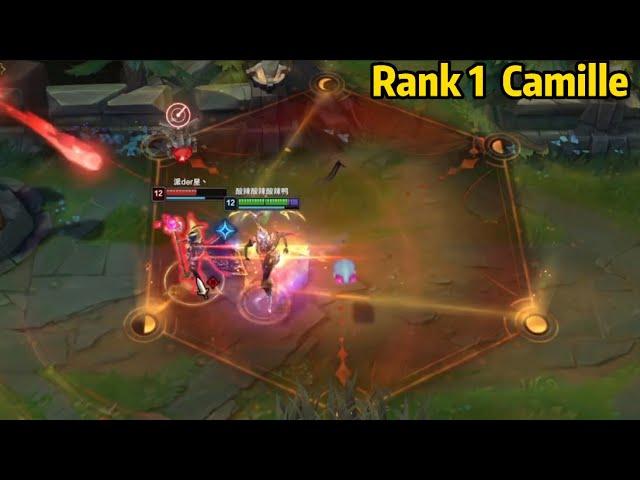 Rank 1 Camille: His Mechanic Amazed His Teammates！