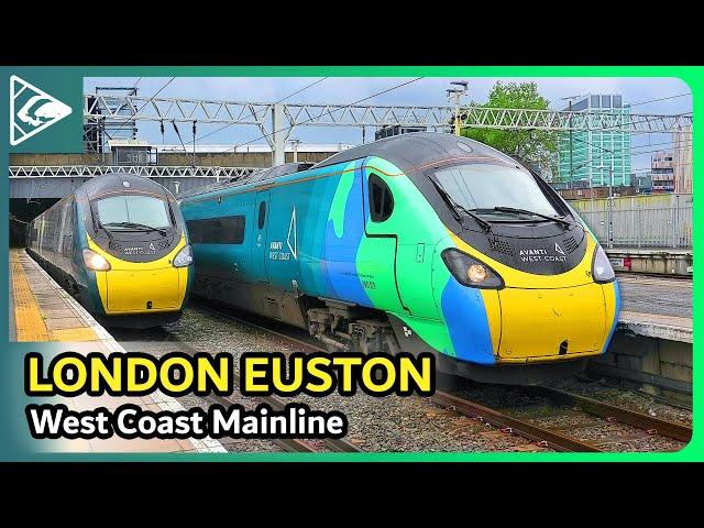 RUSH HOUR! Trains at London Euston (WCML) 22/05/2024