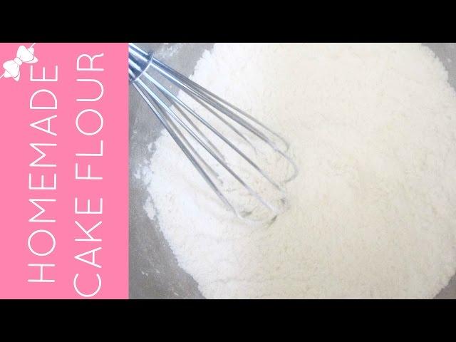 How To Make Homemade Cake Flour Substitute // Lindsay Ann Bakes