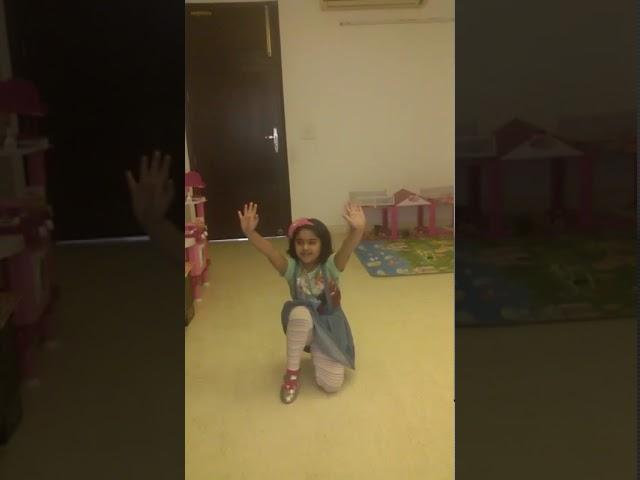Harika Malhotra D/o Puneet Malhotra  dancing her steps on Boom Diggy Song
