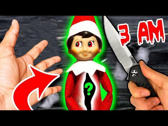 I CUT OPEN THE ELF BABY AT 3 NIGHT!! (Elf On The Shelf) *Look What's Inside?* ONUR UMUR
