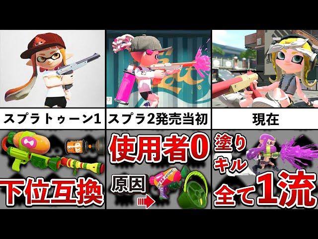 実は苦労人!?  N₋ZAPの歴史をスプラ1から追ってみた！【スプラトゥーン2】