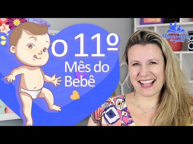 11º MÊS DO BEBÊ | Desenvolvimento do Bebê de 10 Meses | Ficar em Pé, 1ª PALAVRA , Sono e muito mais