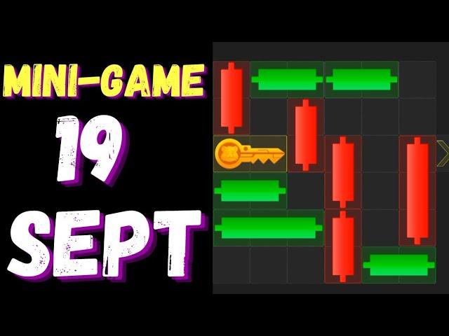 HAMSTER KOMBAT MINI-GAME 19th SEPTEMBER PUZZLE SOLVED