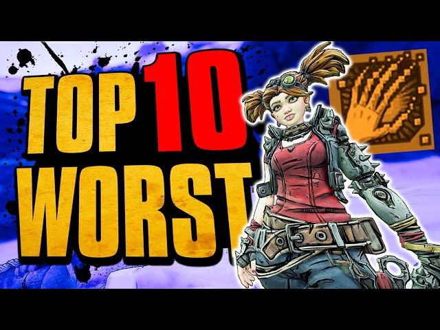 10 WORST Capstone Skills in Borderlands History