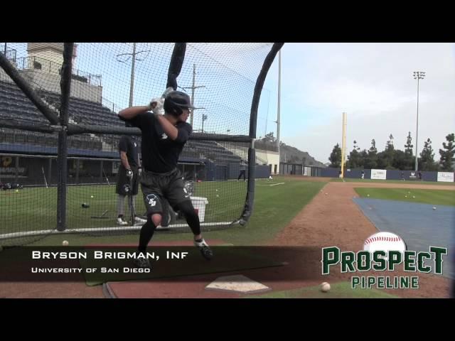 Bryson Brigman Prospect Video, Inf, University of San Diego