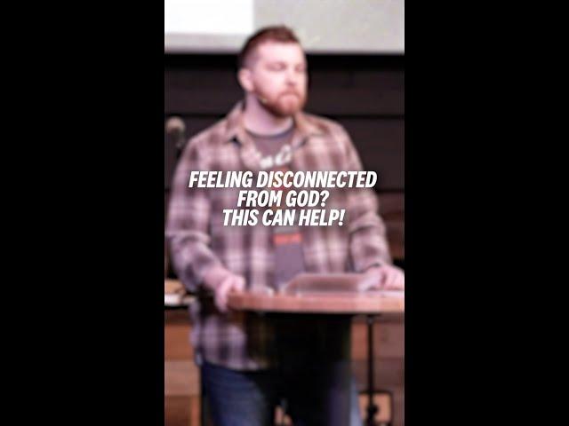 Feeling Disconnected From God? This Can Help! #shorts