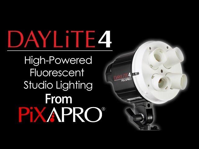 PIXAPRO Daylite4 Powerful Fluorescent Continuous Lighting