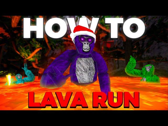 How to LAVA/WATER RUN in Gorilla Tag (no mods)