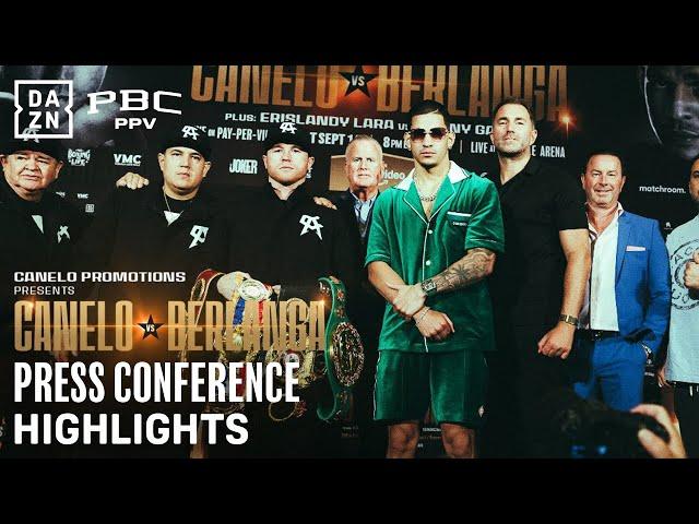 PRESS CONFERENCE HIGHLIGHTS | Canelo Alvarez vs. Edgar Berlanga