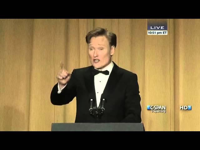 Conan O'Brien remarks at 2013 White House Correspondents' Dinner (C-SPAN)