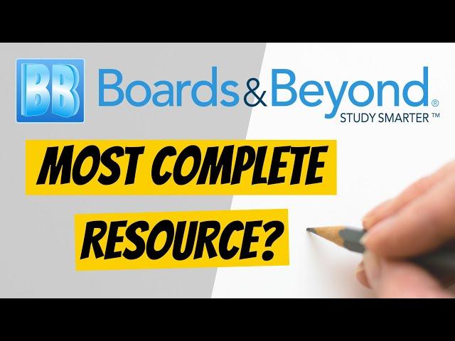 @BoardsandBeyond - The Ultimate Review | Most complete resource for USMLE?