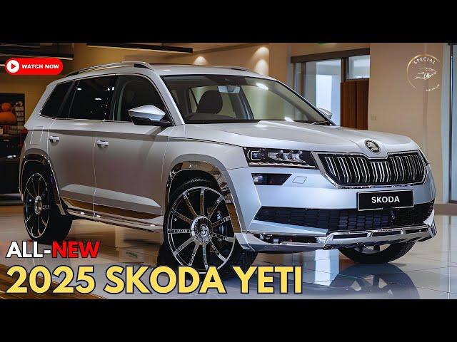 New 2025 Skoda Yeti Reveal: The SUV Designed to Break Boundaries!