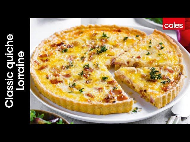 How to make classic quiche Lorraine