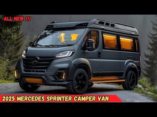 2025 Mercedes Sprinter Camper Van: Luxury Meets Adventure - The Ultimate Off-Grid Escape