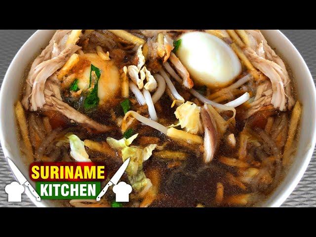 Surinaamse Saoto Soep Recept | Surinamese Chicken Soup (Soto) Recipe | Suriname Kitchen