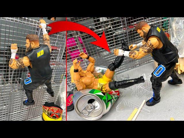 WWE ACTION FIGURE WEAPONS MADE OF HOUSEHOLD ITEMS!