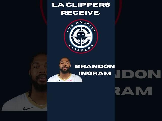 TRADING Brandon Ingram To The Los Angeles Clippers! #nba #basketball #viral