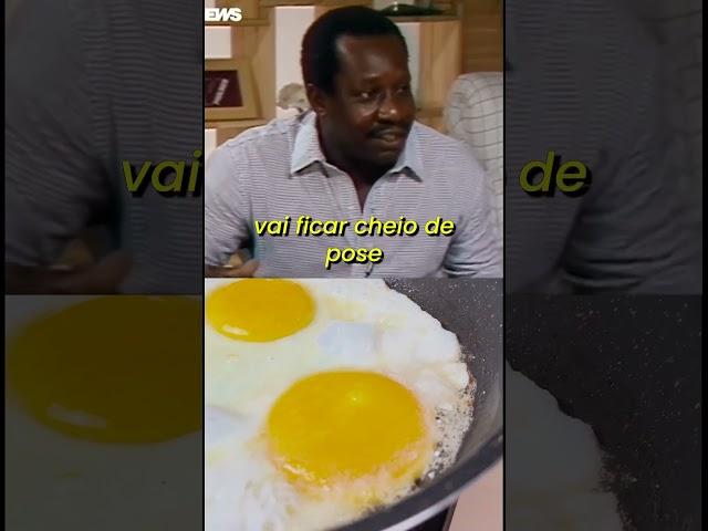 O MELHOR OVO FRITO - Receita de arroz com ovo do Mussum