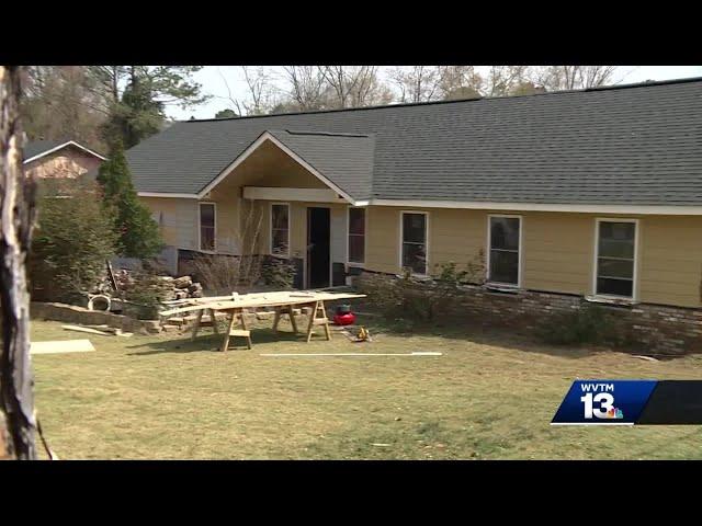 Pelham family still rebuilding one year after tornado