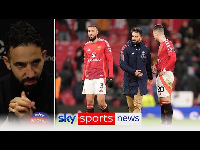 'Everything is so hard' - Ruben Amorim says he understands Man Utd fan frustration