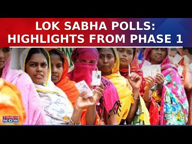 Lok Sabha Elections Phase 1: Voting begins For 1st Phase| India Celebrates Festival Of Democracy