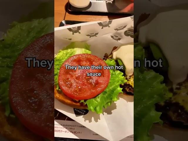 Wagyu Burger in Japan (Shogun Burger) #japan #japantravel #japanvlog #tokyo #shorts #wagyu