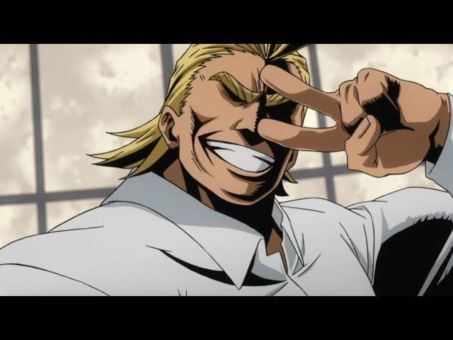 All Might being a dad for like 2 and a half minutes