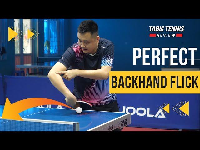 PERFECT BACKHAND FLICK No2 by Grandmaster HOANG CHOP | Table Tennis Tutorial | TTR