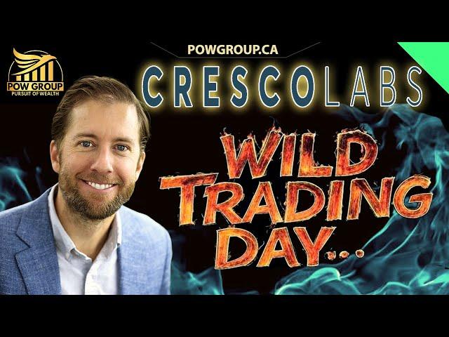 Cresco Labs Drops 30% After Wild Trading Day Then Recovers... Why Was CRLBF Stock Down Today?