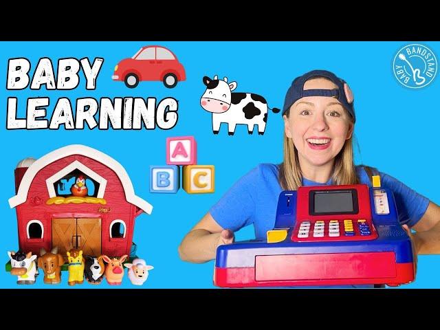 First Words and Opposites Learning for Babies and Toddlers- Learn with Ms. Alyssa