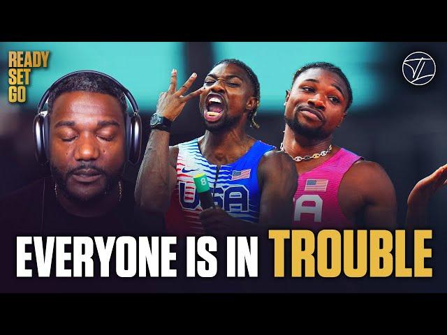 What Noah Lyles last race just told Justin Gatlin and addressing the hate around Noah 