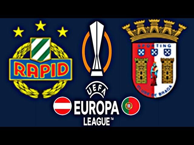 SK Rapid 2-2 Braga | EUROPA LEAGUE 2024/25