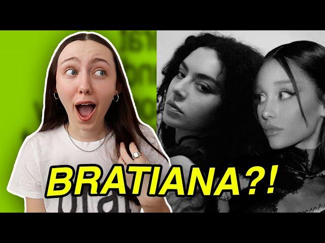 ARIANA GRANDE X CHARLI XCX *BRAT DELUXE REMIXES* REACTION