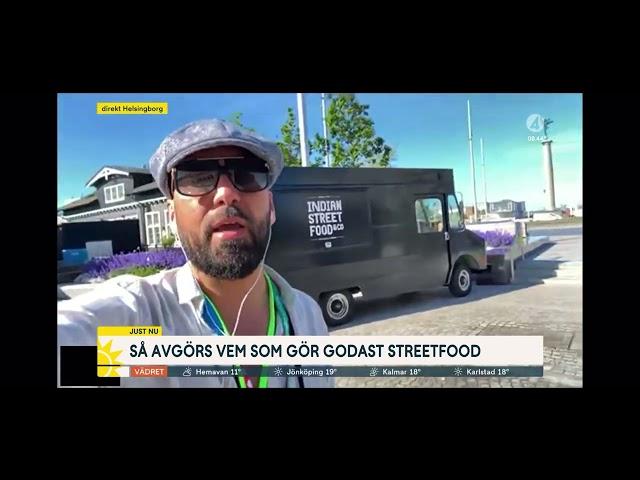 The 2022 Swedish Street Food Awards on TV4 national tv show.