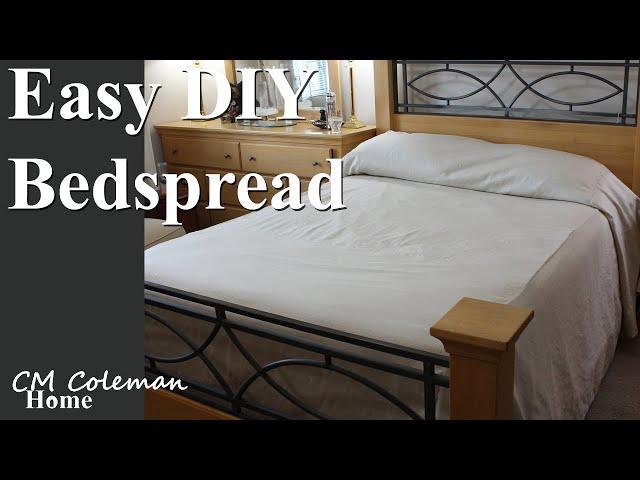 Simple DIY Bedspread