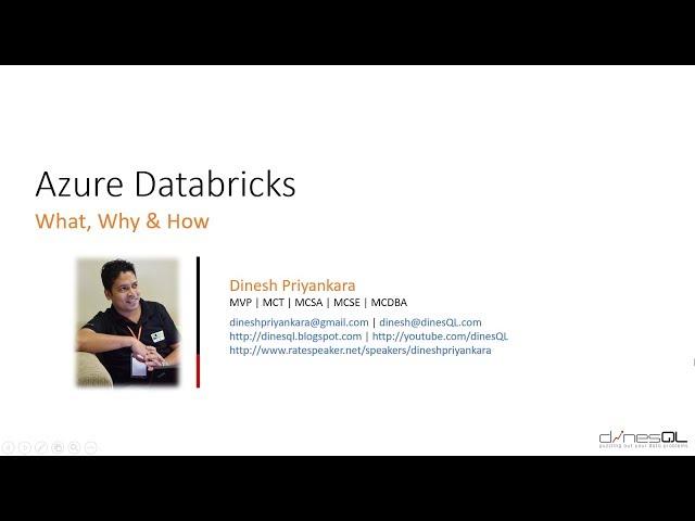 Azure Databricks - What, Why & How