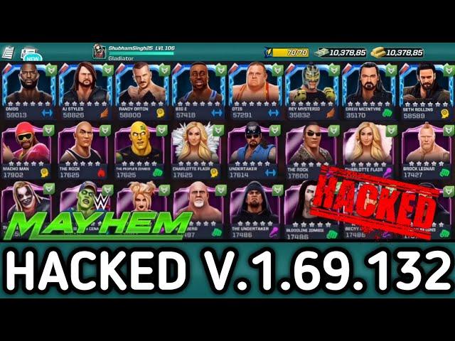 [1.69.132] WWE MAYHEM MOD APK (Unlimited,Gold/Cash) 2023 || SHUBHAM