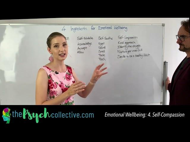 Emotional wellbeing: Ingredient 4- Self-Compassion / The Four Ingredients of Emotional Wellbeing