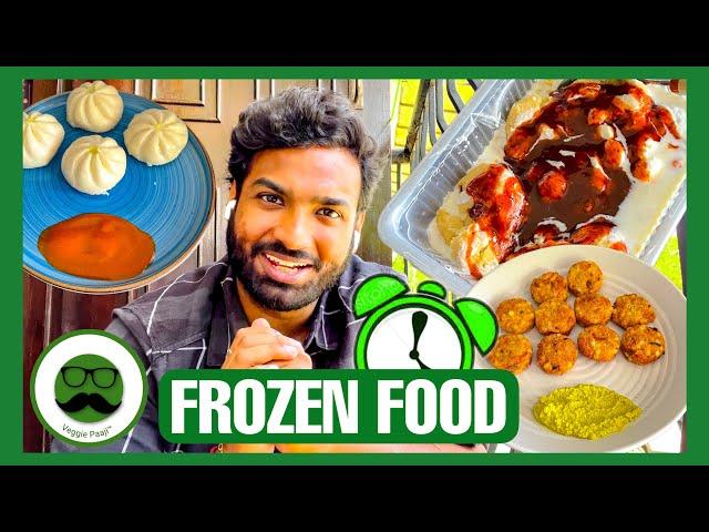 Eating Frozen Food  24 Hour Food Challenge | Veggie Paaji