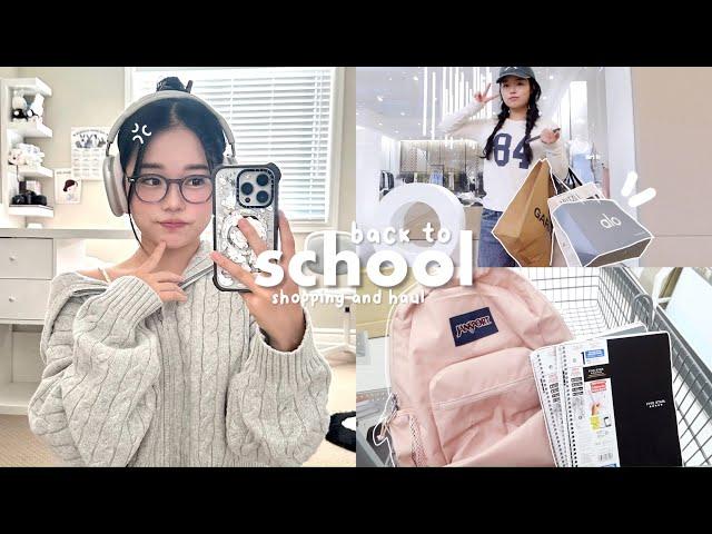 BACK TO SCHOOL SHOPPING FOR COLLEGE(Cute clothes and supplies)