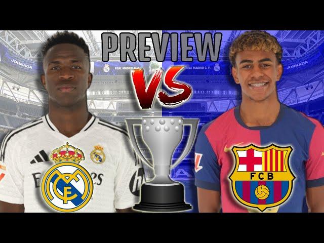  Real Madrid vs. Barcelona - El Clasico Match Preview (La Liga 2024/2025)