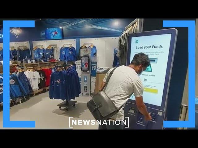 Reverse ATMs increasing as stores move to cashless society | Morning in America