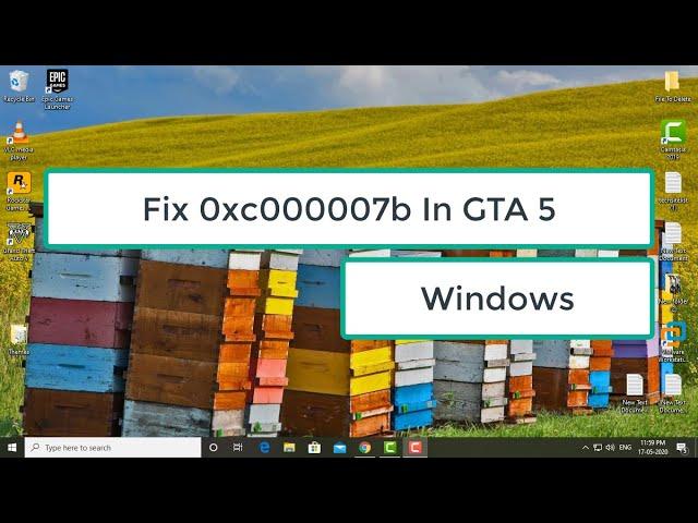 Fix 0xc000007b In GTA 5