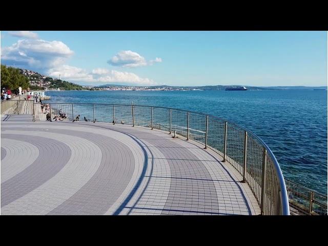 Trieste Beaches in Italy - Barcola Beach