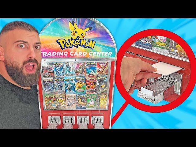 I Found a $1,000 Pokemon Card Vending Machine (I Bought it!)