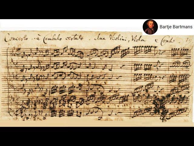 J.S. Bach - Harpsichord Concerto No. 3, BWV 1054 (1738)